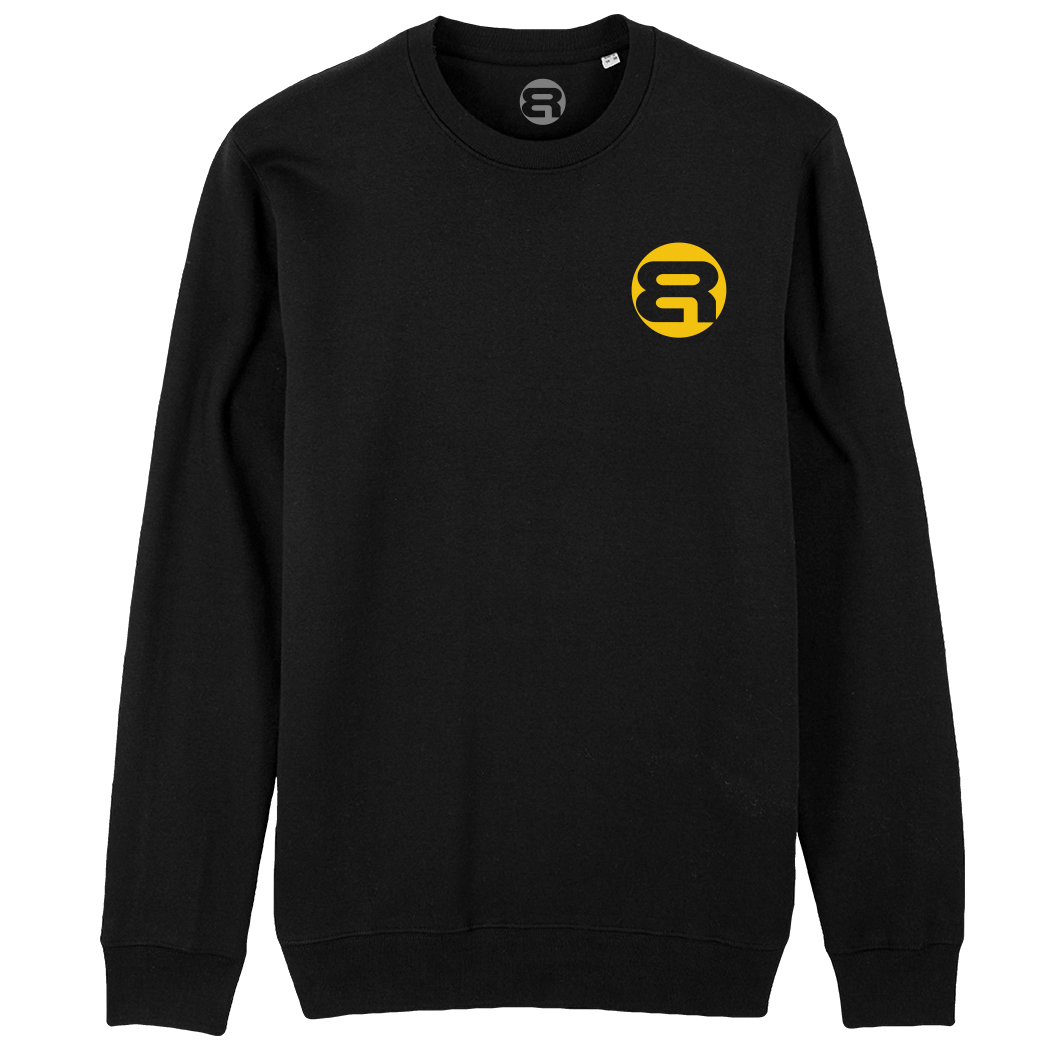 FELPA GIROCOLLO - BANANA REPUBLIC LOGO black