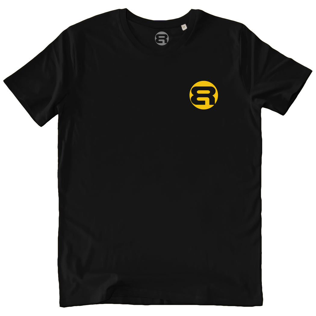 T-SHIRT UNISEX - BANANA REPUBLIC LOGO black